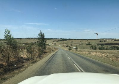on the way back to Pretoria